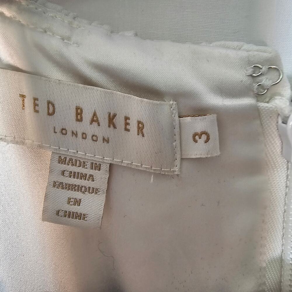 Ted Baker London - Annile Magnificent Ruched Bodycon Dress size 3 - Picture 5 of 8